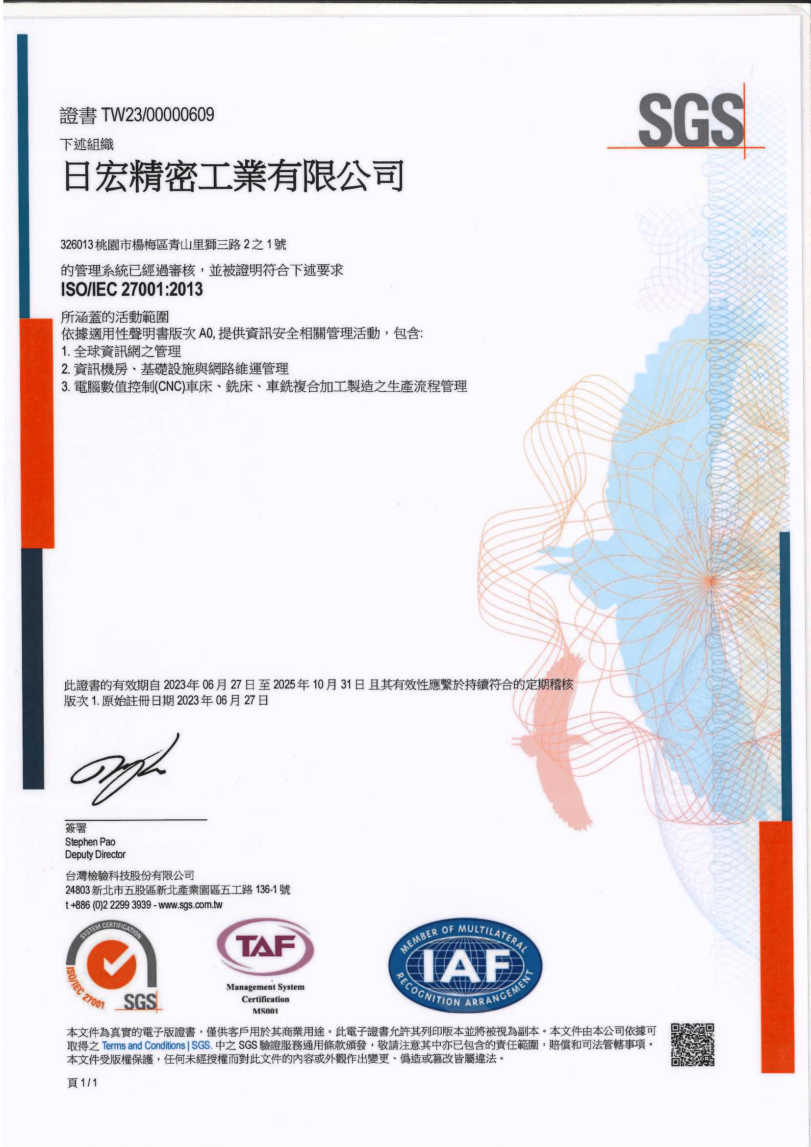 ISO 27001:2013
